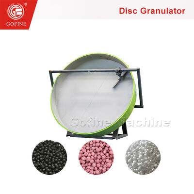 Multifunctional Disc Organic Fertilizer Granulator High Efficiency Low Energy Consumption