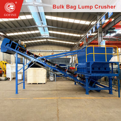 5 T/H Bulk Bag Lump Crusher Machine for Caked Fertilizer