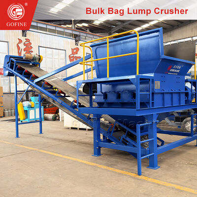 Stainless Steel FIBC Bag De-Clump Machine for Chem Salts