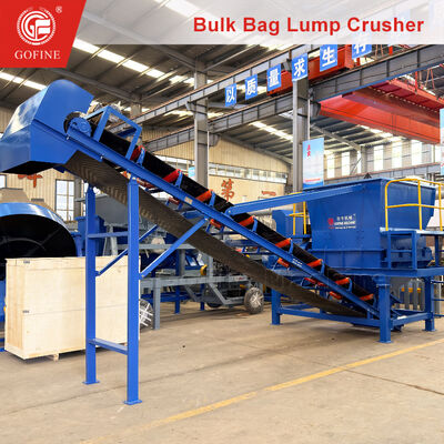 Heavy Duty Large Sack Block Crushing Line with 7.5 kW