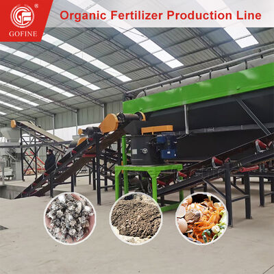 1-3 T/H Compost Pellet Manufacturing Plant with Disc Granulator