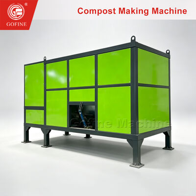 Fully Automatic PLC Organic Fertilizer Composting Machine 30 m3