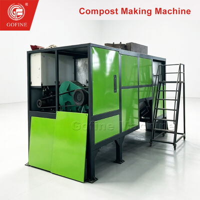 Vertical Closed Fermentation Tank for Rapid Organic Waste Composting