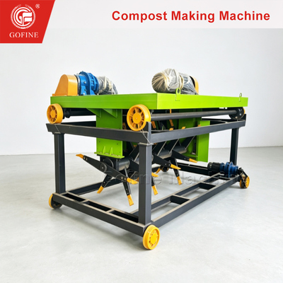 Organic Waste Composting Machine for Manure Sludge and Kitchen Waste