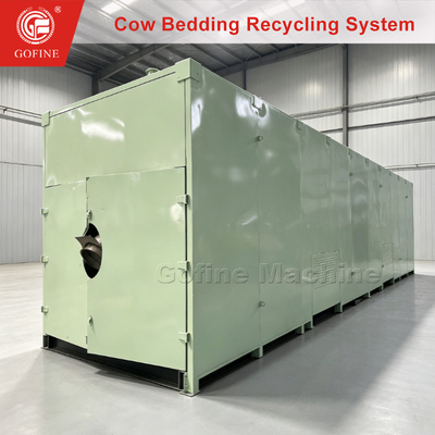 Commercial Cow Manure Bedding Recovery System & Organic Fertilizer Pre-Treatment Unit