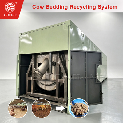 How to Recycle Cow Dung into Bedding: Automatic Bedding Recovery System