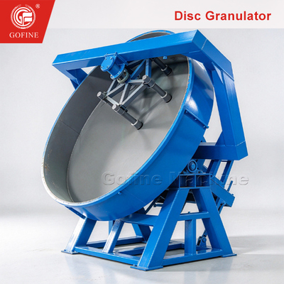 2.8m Heavy-Duty Carbon Steel Pan Granulator for Bentonite and Rock Phosphate Granulation