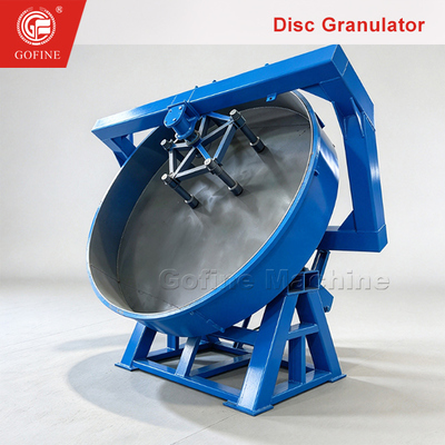 High-Manganese Wear-Resistant Disc Pelletizer for Abrasive Potash and Mineral Salts