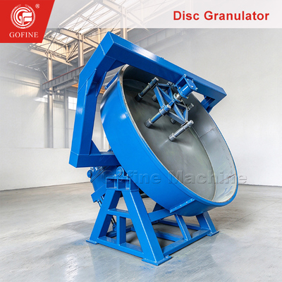 High-Yield Continuous Disc Granulator Unit for Commercial Mineral Fertilizer Lines