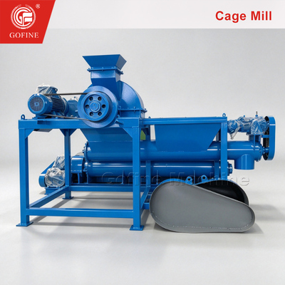 Fine Crushing Cage Mill Fine Pulverizer for NPK Fertilizer