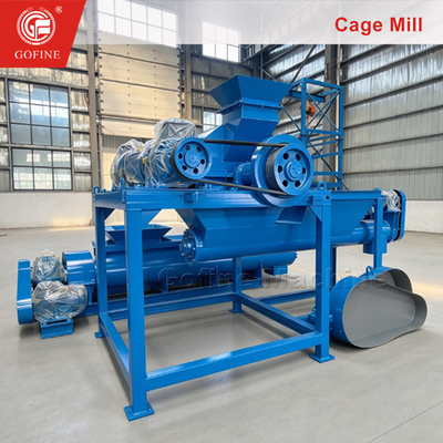 Heavy-Duty Double Cage Mill Crusher for Compound Fertilizer