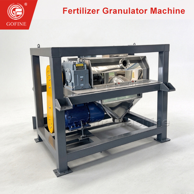 SS316 Stainless Steel Double Roller Extrusion Granulator for Potash Rock Powder