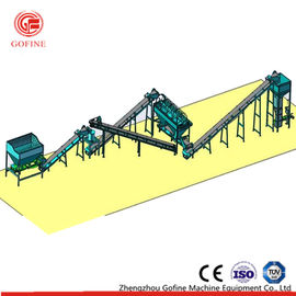 Semi Automatic Organic Fertilizer Production Plant Reliable Running Easy Maintenance