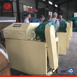 Small Power Double Roller Granulator Roller Extrusion Granulation For Fertilizer Machine