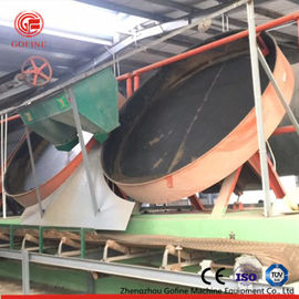 Organic Fertilizer Pan Granulator Energy Saving High Production Effcciency