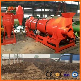 200 Cubic Meter Organic Fertilizer Dryer Chicken Manure Rotary Dryer Machine