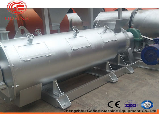 4.0mm Particle New Type Organic Fertilizer Granulator 5-8 TPH