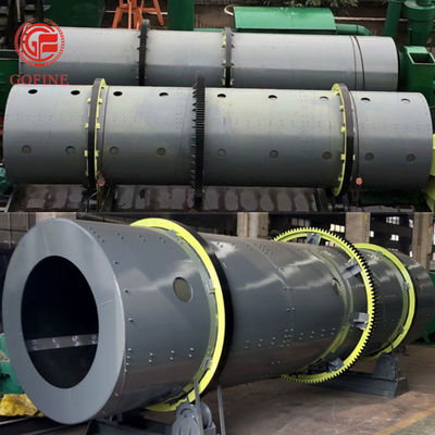 Compound NPK Rotary Drum Granulator 5mm Pellet Erosion Proof