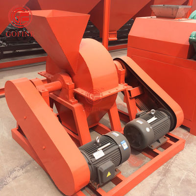 Granule Ammonia Fertilizer Crushing Machine 5t/H 8mm Feeding