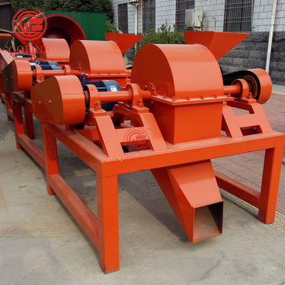 Phosphate Granule Smashing Fertilizer Crusher Machine 8mm Feeding