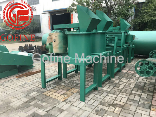 Double Rotor Fertilizer Processing Equipment 5t/H Vertical Chain Crusher