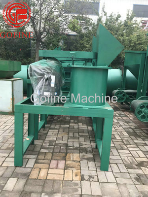 3TPH Fertilizer Processing Machine 60mm Feed Chain Fertilizer Crusher