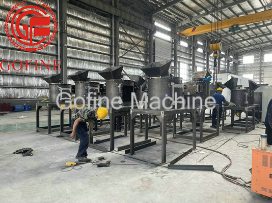 Horizontal Kibbler Chain Fertilizer Crushing Machine 5T/H