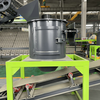 1-5 T/H Vertical 60mm Fertilizer Processing Machine 11Kw Single Shaft Chain Crusher